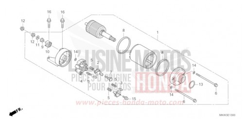 MOTEUR DE DEMARRAGE NC750XDP de 2023